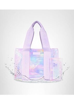 case-mate Iridescent Lavender Holographic Tote